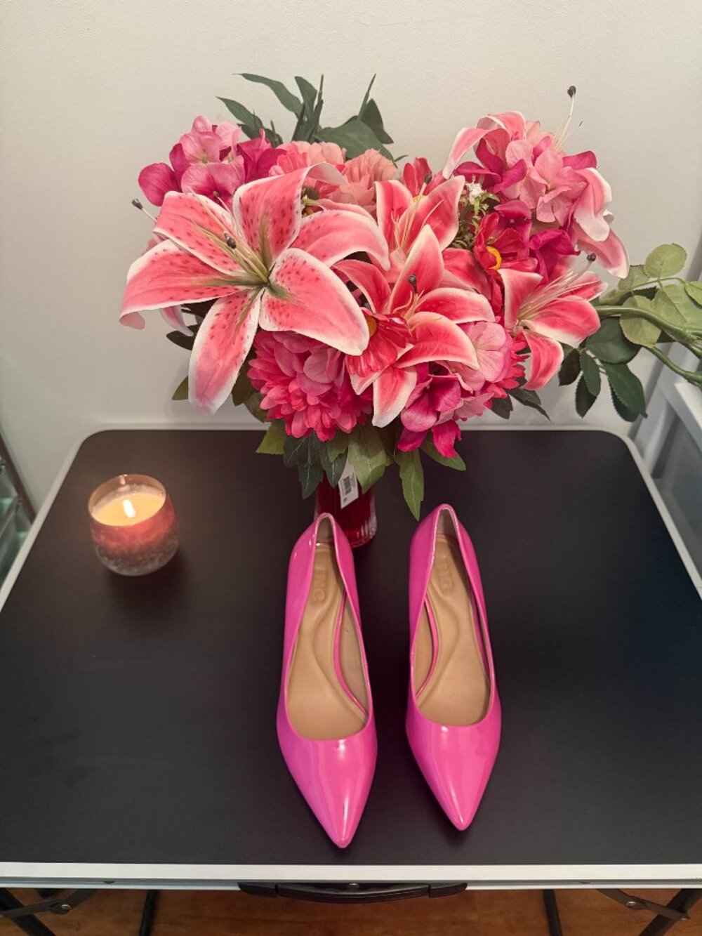 Inc pink patent leather